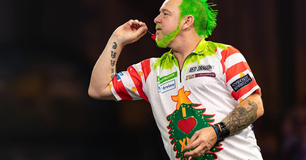 Grüne Haare und raus Ex Champion Wright verliert bei Darts WM WEB DE