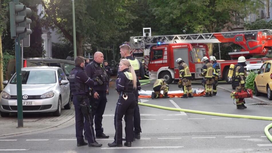 Häuserbrand in Essen: Motiv des Verdächtigen war Streit mit Ehefrau