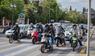 Straßenverkehr in Athen