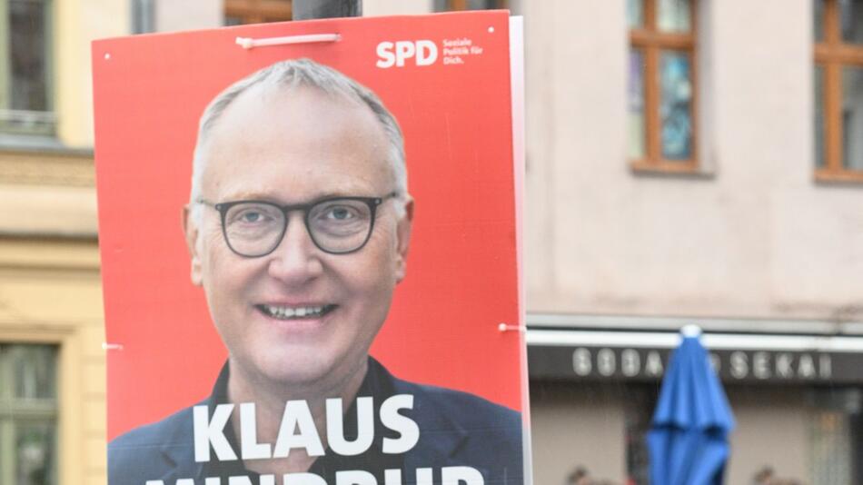 Berlin Wiederholungswahl: Wahlplakate SPD