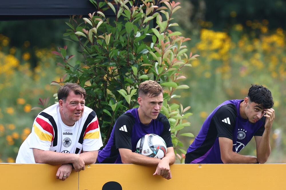 Fußball - Training Nationalmannschaft