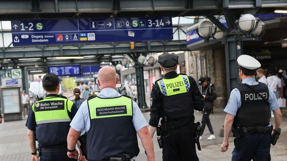 Gewaltkriminalität am Hamburger Hauptbahnhof rückläufig