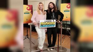 Bill und Tom Kaulitz im Synchronstudio für den "Minions & Monster"-Film.