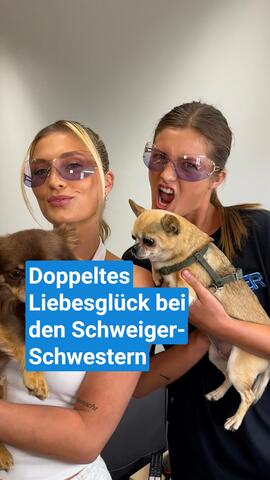 Doppeltes Liebesglück bei den Schweiger-Schwestern