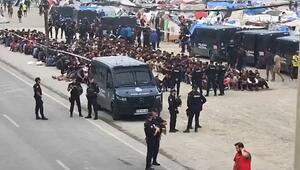 Migrantenlager in Ceuta: Räumung durch Polizei und Militär