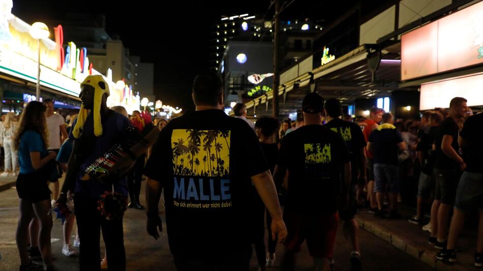 Schinkenstraße am Ballermann auf Mallorca