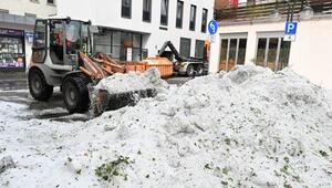 Unwetter in Baden-Württemberg - Hagel