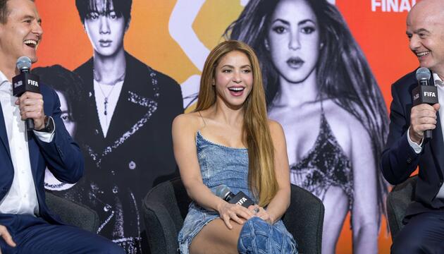 Shakira ist eine der Stars bei der Eröffnungsfeier für die WM 2026.