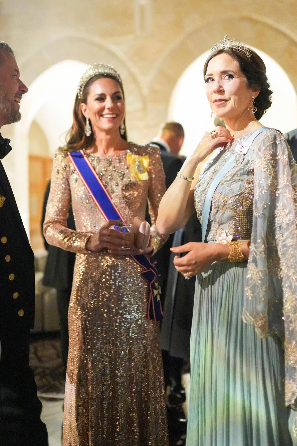 Prinzessin Kate und Kronprinzessin Mary