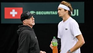 Boris Becker und Alexander Zverev