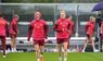 Die DFB-Frauen im Training. 