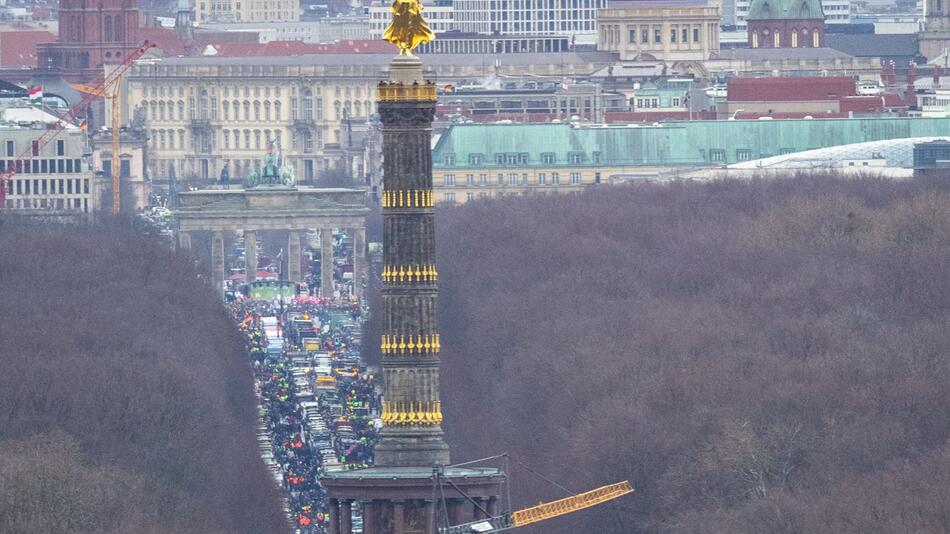 Bauernproteste – Großkundgebung in Berlin