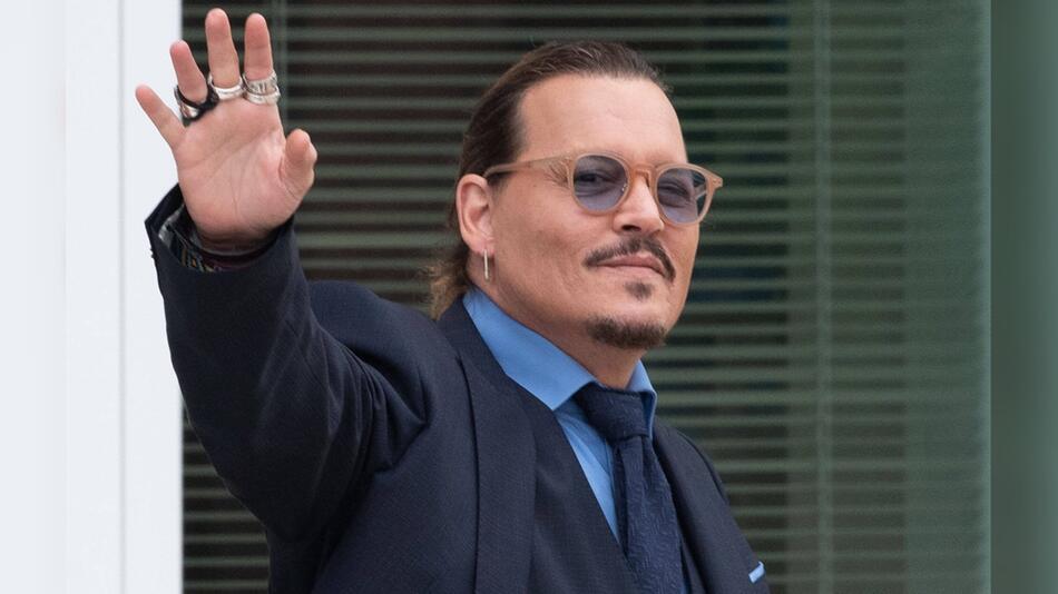 Johnny Depp kurz vor dem Ende des Prozesses gegen seine Ex-Frau Amber Heard im Mai 2022.