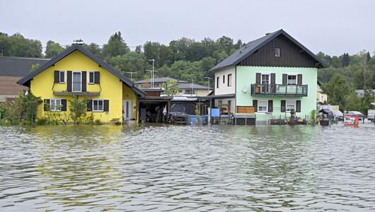 Hochwasser in Österreich