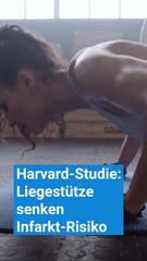 Harvard-Studie: Liegestütze senken Infarkt-Risiko