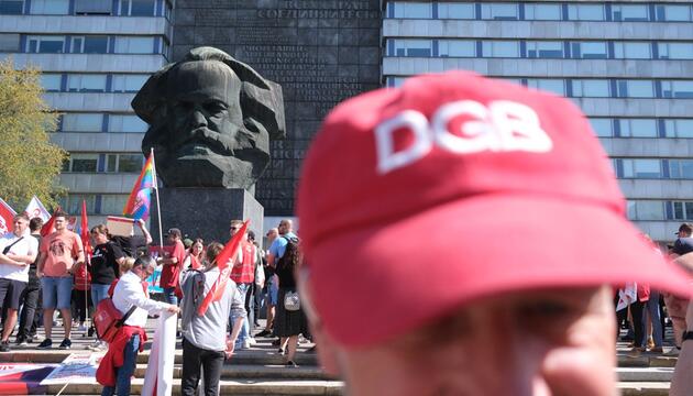 Demonstrationen zum 1. Mai - Chemnitz