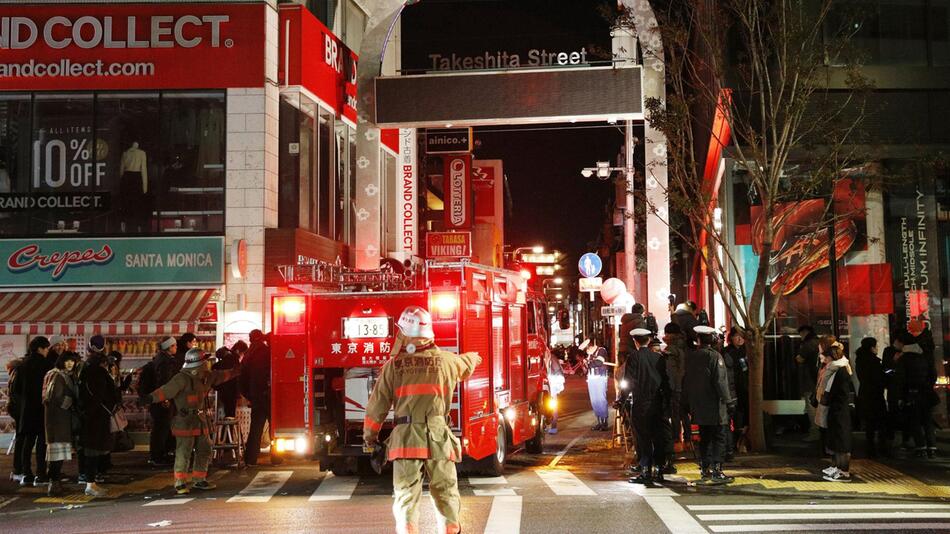 Angriff mit Auto in Tokio