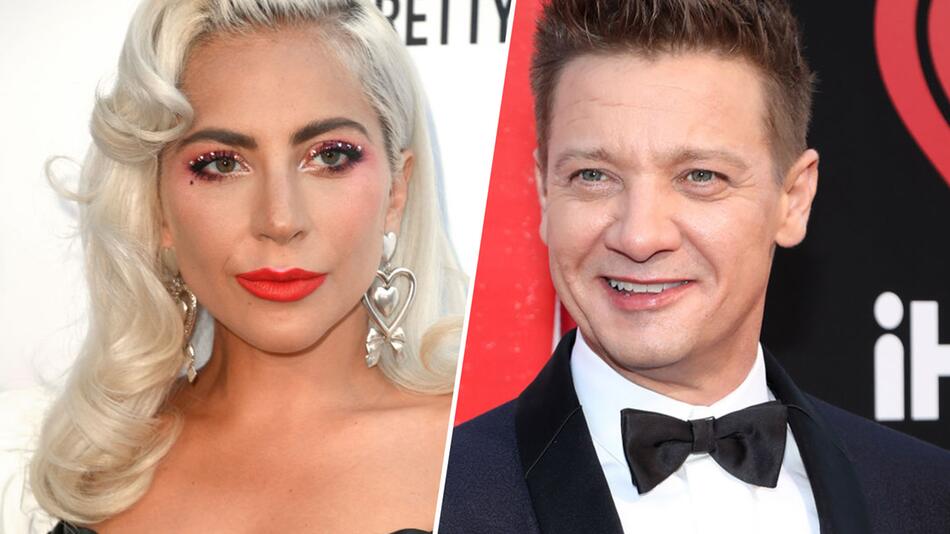 Lady Gaga und Jeremy Renner