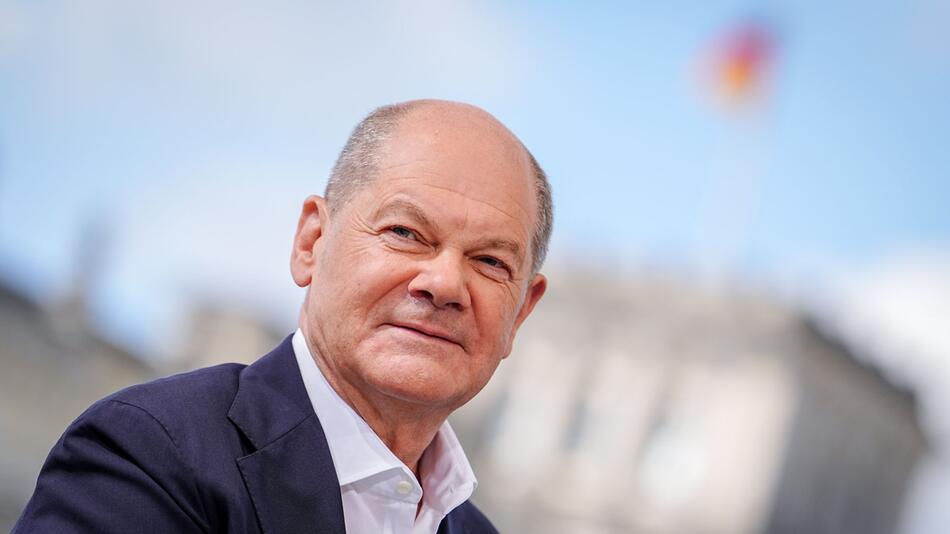 ARD-Sommerinterview mit Bundeskanzler Scholz