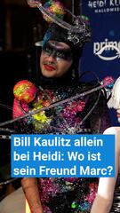 Bill Kaulitz allein bei Heidi: Wo war sein Freund Marc?