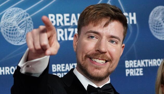 Youtuber MrBeast
