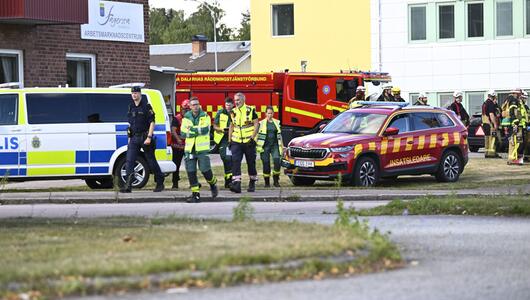 Schwert-Angriff in Schweden