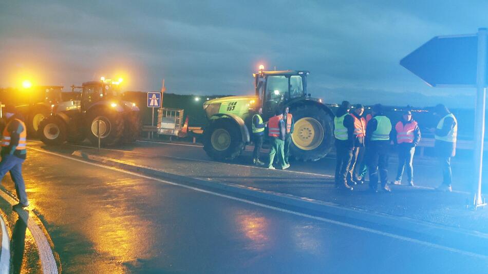 Bauernproteste in Thüringen