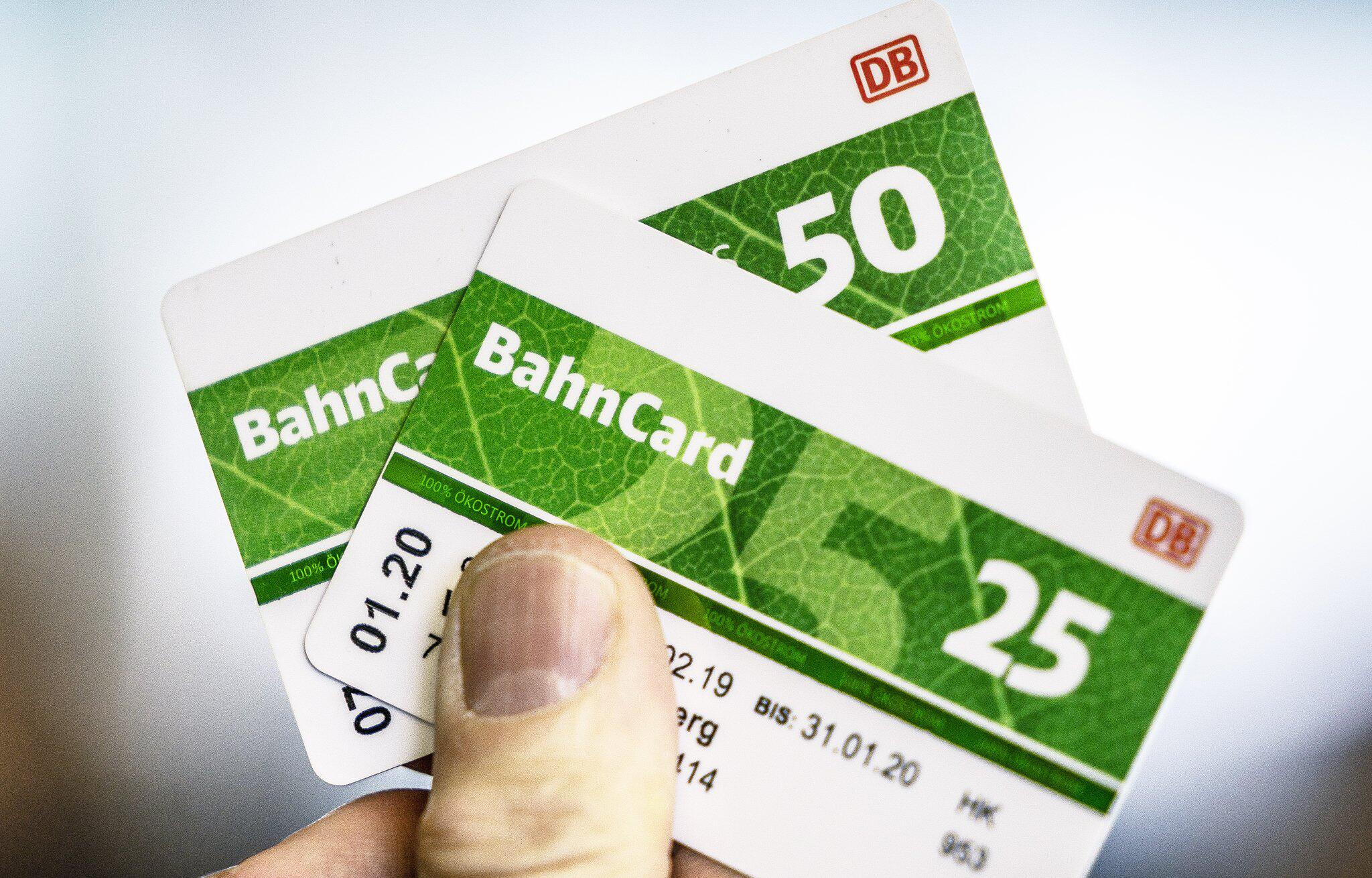 Bahncards 50 und 25 werden billiger WEB.DE