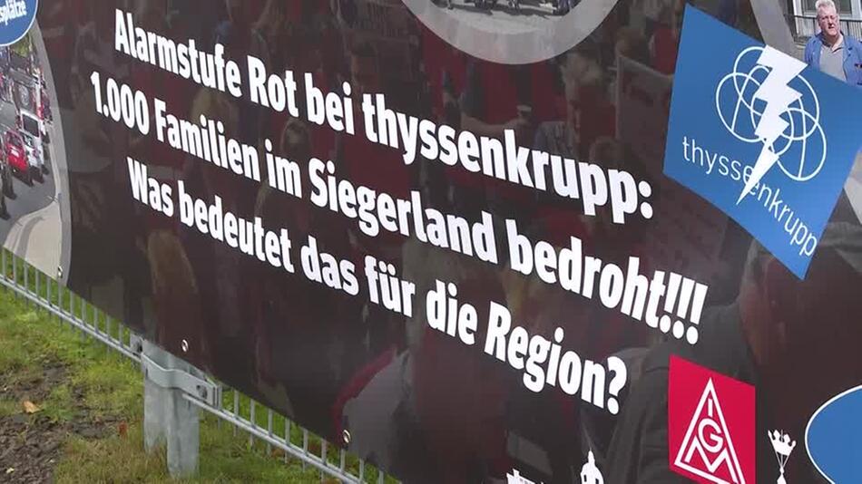 Sparpläne bei Thyssenkrupp treibt Beschäftigte auf die Barrikaden