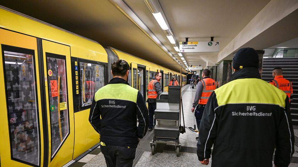 Pilotprojekt Sicherheit und Sauberkeit bei der BVG