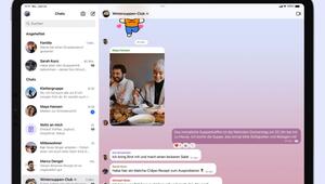 Gruppenchat beim Messenger Signal