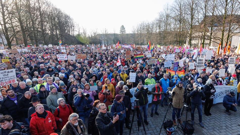 Demonstrationen gegen Rechtsextremismus - Osnabrück