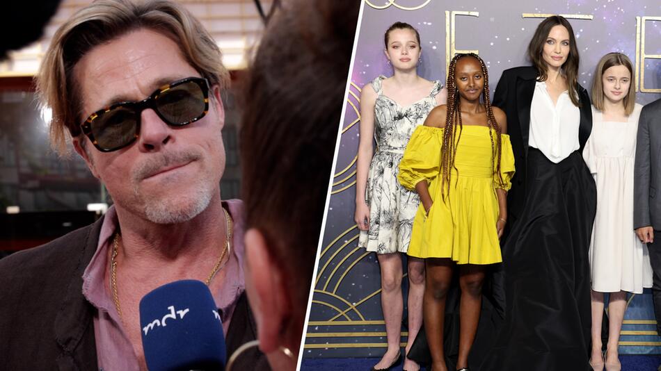 Quelle berichtet: Brad Pitt hat wenig Kontakt zu seinen Kindern