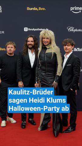 Kaulitz-Brüder sagen Heidi Klums Halloween-Party ab