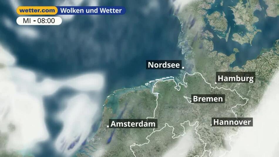 "Nordsee: Dein Wetter für Deine Region!"