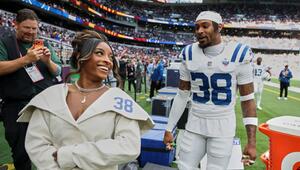 Simone Biles und Jonathan Owens