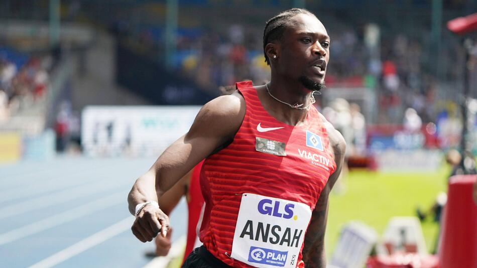 Owen Ansah hat im 100-Meter-Sprint einen neuen deutschen Rekord aufgestellt.