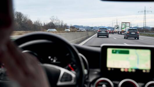 Mann, Autobahn, Google Maps