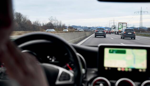 Mann, Autobahn, Google Maps