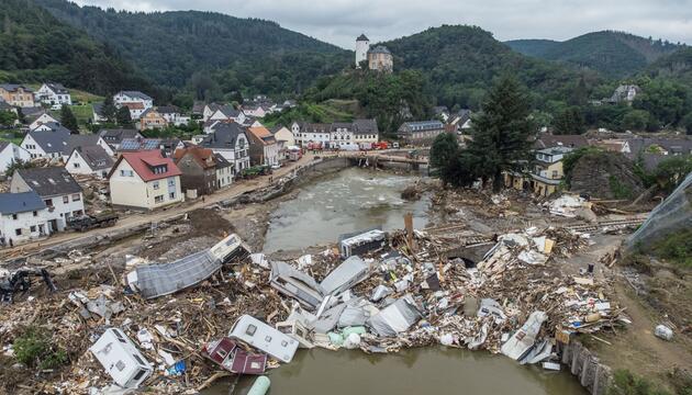 Nach der Flutkatastrophe im Ahrtal