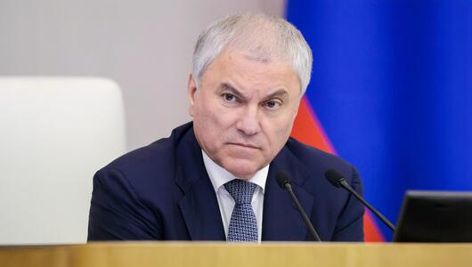 Russlands Parlamentschef Wjatscheslaw Wolodin
