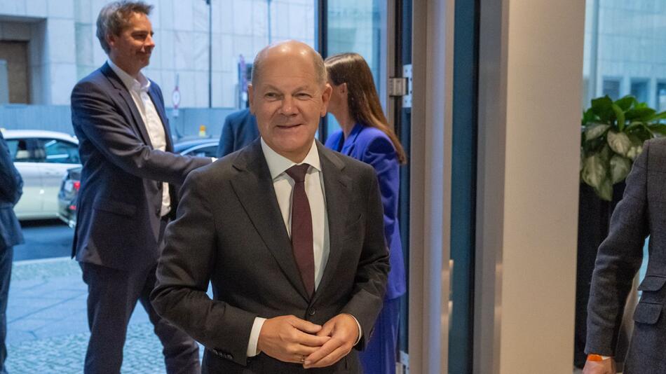 Bundeskanzler Scholz bei RTL Direkt