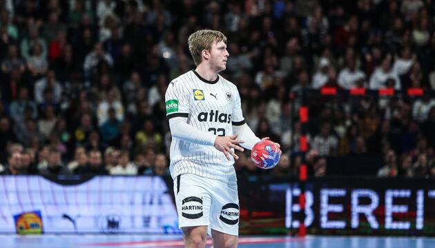 Franz Semper verpasst das erste Spiel der deutschen Handballer bei der WM 2025.