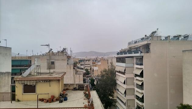 Saharastaub in Athen