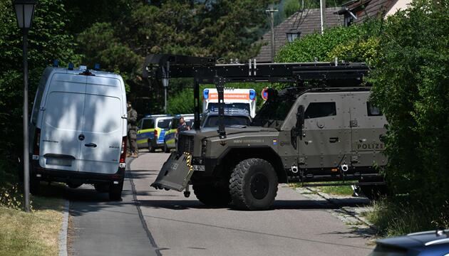 Größerer Polizeieinsatz in Rosengarten