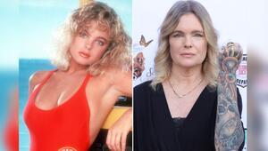Shauni McClain in "Baywatch" (li.), Erika Eleniak heute.