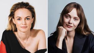 Heather Graham (l.) und Frida Gustavsson stoßen zu "The White Lotus".
