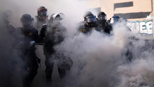 Proteste gegen Aktion von US-Bundeseinwanderungsbehörde