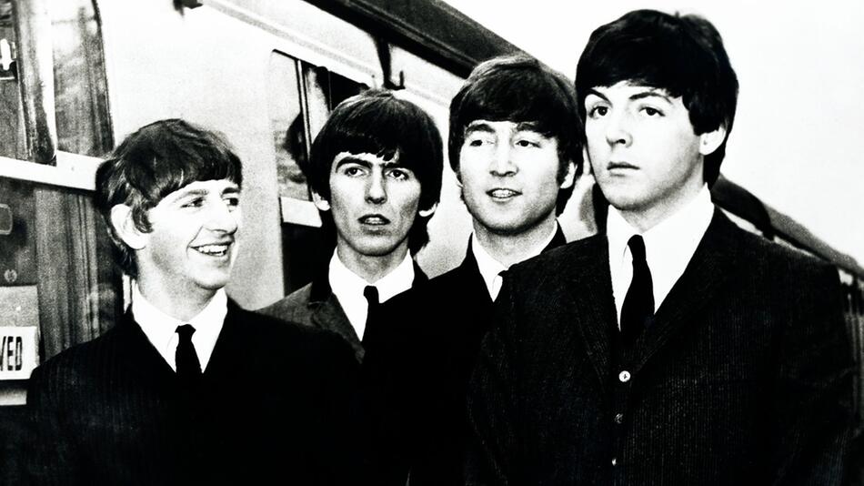 The Beatles: John Lennon, Ringo Starr, Paul McCartney, George Harrison.