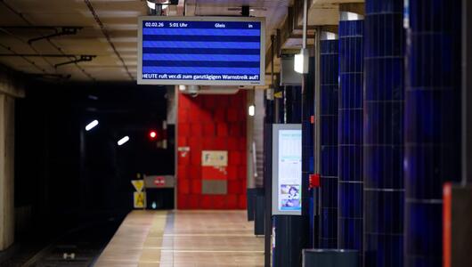 Verdi-Warnstreiks im Nahverkehr – Nordrhein-Westfalen